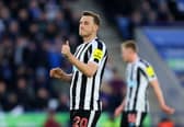 Newcastle United striker Chris Wood. (Photo by Marc Atkins/Getty Images)