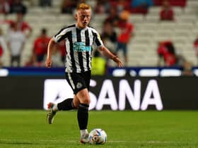 Newcastle United midfielder Matty Longstaff is on loan at Colchester United.  (Photo by Gualter Fatia/Getty Images) 
