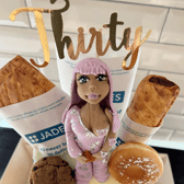 Jade Thirlwall’s Greggs themed birthday cake