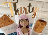 Jade Thirlwall’s Greggs themed birthday cake