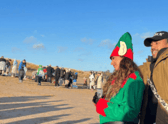 Jade and Jordan in South Shields