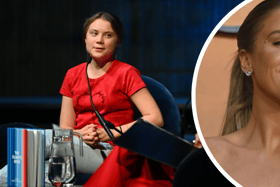 Vicky Pattison sent a message criticising Andrew Tate’s attack of Greta Thunberg (Image: Getty)