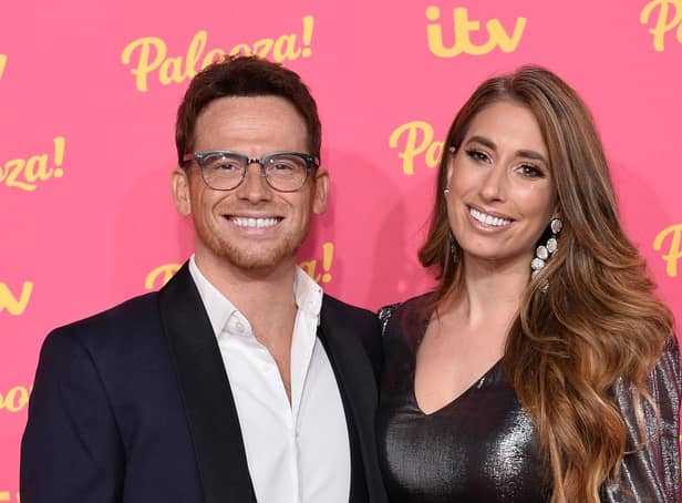 <p>Joe Swash and Stacey Solomon attends the ITV Palooza 2019 at the Royal Festival Hall on November 12, 2019 in London, England. (Photo by Jeff Spicer/Getty Images</p>