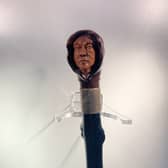 The cane with Jack the Ripper’s likeness carved into it (Photo: College of Policing) 