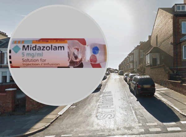 The drugs were dropped between  Brockley Whins and Saint Aidan’s Road (Image: Google Streetview)