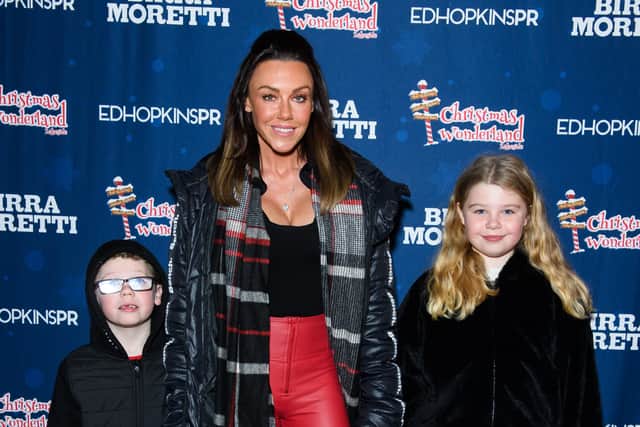 Michelle Heaton shares two children with her husband Hugh