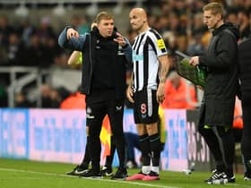 Newcastle United midfielder Jonjo Shelvey. (Photo by Stu Forster/Getty Images)