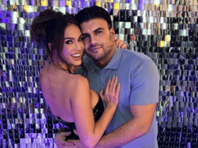 Vicky Pattison and Ercan Ramadan on New Years Eve
