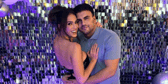 Vicky Pattison and Ercan Ramadan on New Years Eve