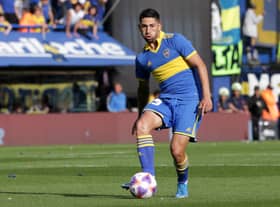 Boca Juniors midfielder Alan Varela.  