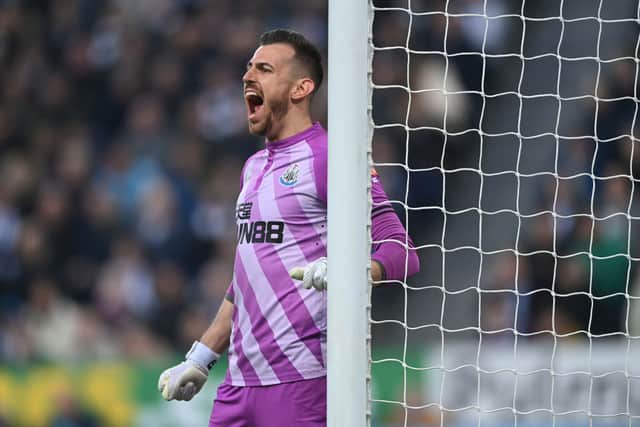 Newcastle United goalkeeper Martin Dubravka. (Photo by Stu Forster/Getty Images)