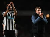 Newcastle United predicted starting XI versus Sheffield Wednesday. (Photo by BEN STANSALL/AFP via Getty Images)