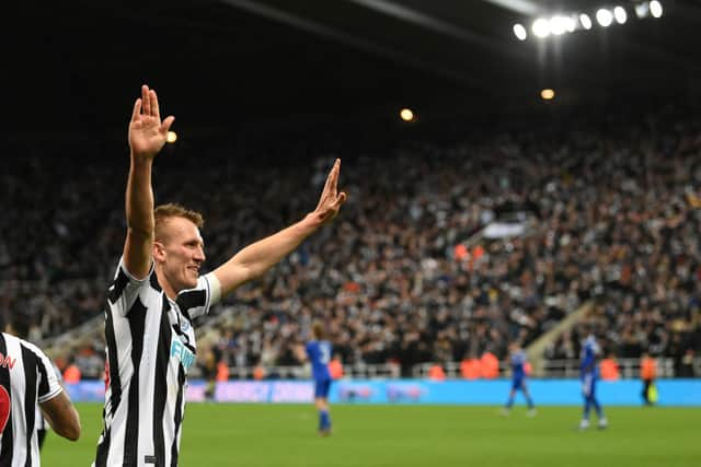 Newcastle United defender Dan Burn. (Photo by Stu Forster/Getty Images)