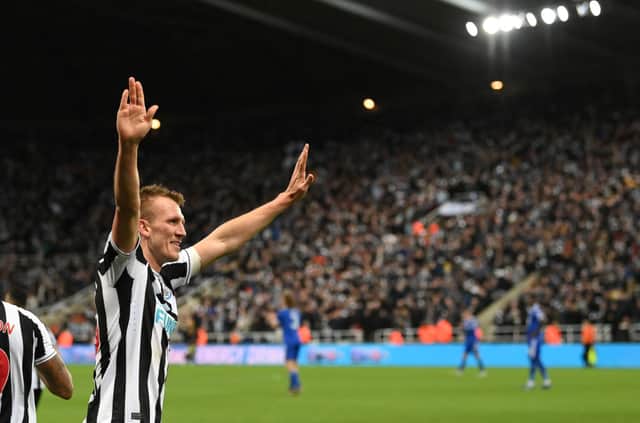 Newcastle United defender Dan Burn. (Photo by Stu Forster/Getty Images)