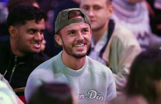 Leicester City midfielder James Maddison. (Photo by Luke Walker/Getty Images)