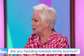 Denise Welch opened up about her mental health on Loose Women (Image: ITV)