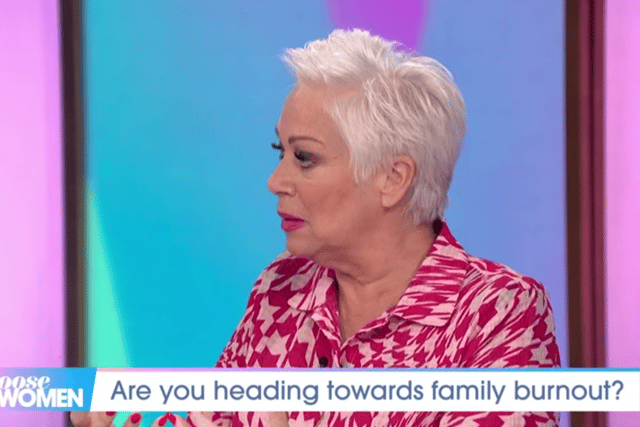 Denise Welch opened up about her mental health on Loose Women (Image: ITV)