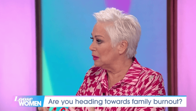 Denise Welch opened up about her mental health on Loose Women (Image: ITV)