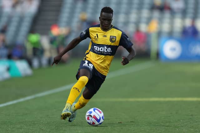 Garang Kuol has joined Hearts on loan for the remainder of the campaign. (Photo by Scott Gardiner/Getty Images)