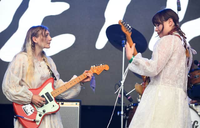 Rhian Teasdale and Hester Chambers’ Wet Leg is nominated in four categories at the Brit Awards this year.
