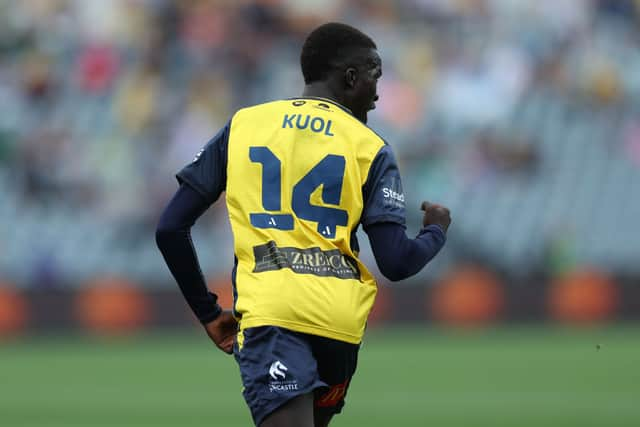 Garang Kuol has joined Scottish Premiership side Hearts on loan. (Photo by Scott Gardiner/Getty Images)