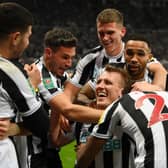 Newcastle United predicted starting XI against Fulham. (Photo by Stu Forster/Getty Images)