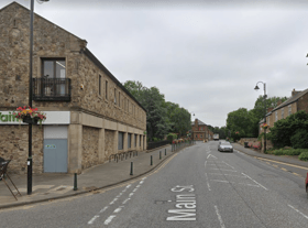 The incident happened between Waitrose and the Memorial Hall (Image: Google Streetview)