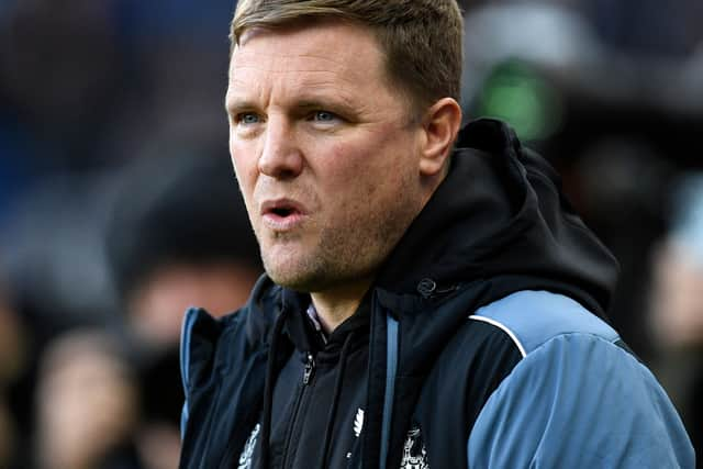 Newcastle United boss Eddie Howe.