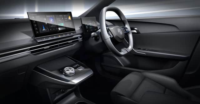 The MG4’s interior is a significant improvement for the brand