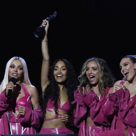 Another BRIT win for Little Mix as they win British Artist Video of the Year for Woman Like Me in 2019.