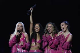 Another BRIT win for Little Mix as they win British Artist Video of the Year for Woman Like Me in 2019.
