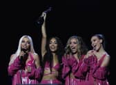Another BRIT win for Little Mix as they win British Artist Video of the Year for Woman Like Me in 2019.