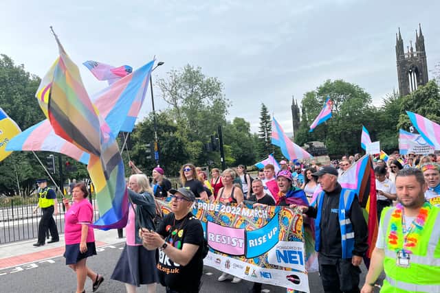 Northern Pride this year focused on supporting trans rights