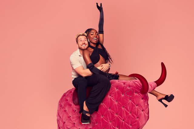 Sam Thompson and Indiyah Polack (ITV/Love Island)