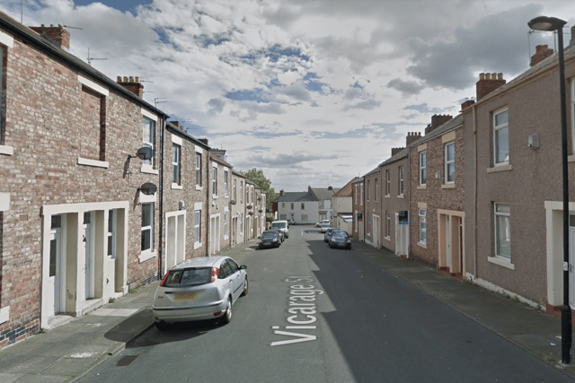 The fire happened on Vicarage Street in North Shields (Image: Google Streetview)
