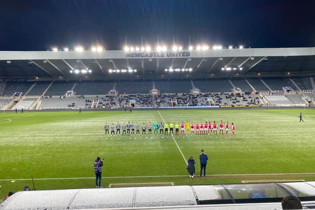 Newcastle United under-18s exited the FA Youth Cup after a 3-2 defeat to Arsenal at St James’ Park.