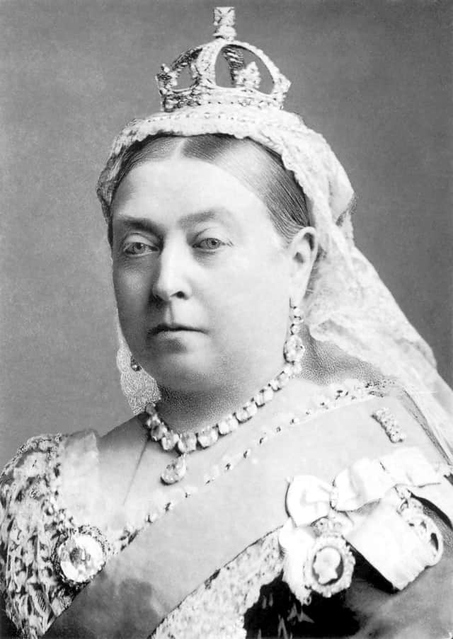 Queen Victoria, by Bassano, in 1882.  