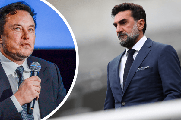 Elon Musk and Yasir Al-Rumayyan (Image: Getty Images)