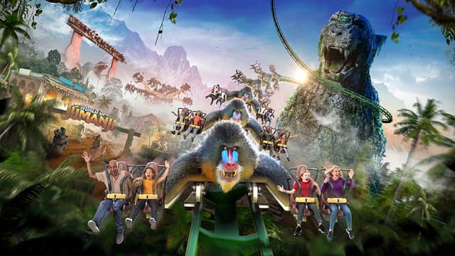 World of Jumanji is set to open at Chessington World of Adventures this spring