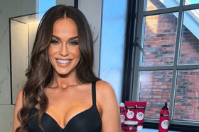 Vicky Pattison uploaded a photo in lingerie for a tanning advert.