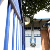 SHEFFIELD, ENGLAND - AUGUST 01: A general view outside the stadium prior to the Carabao Cup First Round match between Sheffield Wednesday and Huddersfield Town at Hillsborough on August 01, 2021 in Sheffield, England. (Photo by George Wood/Getty Images)