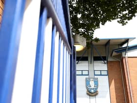 SHEFFIELD, ENGLAND - AUGUST 01: A general view outside the stadium prior to the Carabao Cup First Round match between Sheffield Wednesday and Huddersfield Town at Hillsborough on August 01, 2021 in Sheffield, England. (Photo by George Wood/Getty Images)