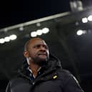 Crystal Palace boss Patrick Vieira. (Photo by Richard Heathcote/Getty Images)