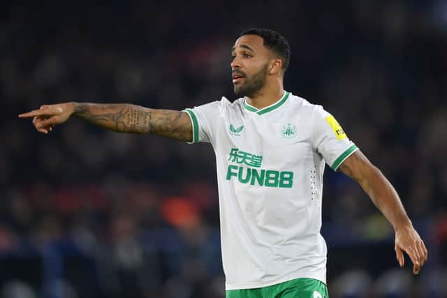 Newcastle United striker Callum Wilson. (Photo by Justin Setterfield/Getty Images)