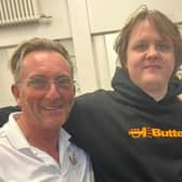 Lewis Capaldi visited The Waterfront on the Fish Quay ahead of his sold-out gig at Newcastle’s Utilita Arena. (Credit: The Waterfront North Shields)