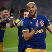 Joelinton had the ball in the back of the net twice at St. Mary’s (Image: Getty Images)