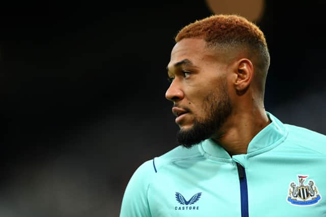 Newcastle United midfielder Joelinton. (Photo by Stu Forster/Getty Images)