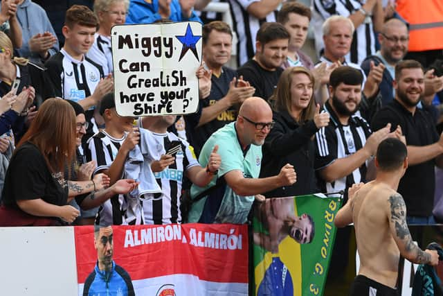 The Newcastle United fan wrote in to complain about fans asking for shirts (Image: Getty Images)