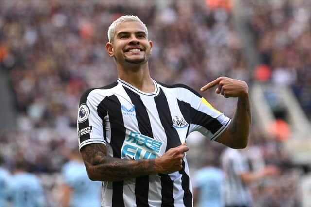 Newcastle United midfielder Bruno Guimaraes. (Photo by Stu Forster/Getty Images)