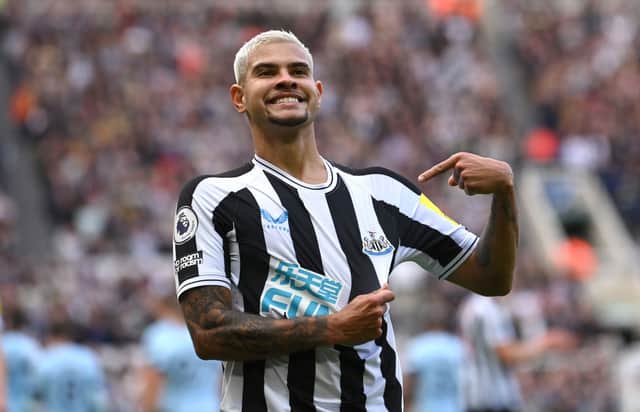Newcastle United midfielder Bruno Guimaraes. (Photo by Stu Forster/Getty Images)